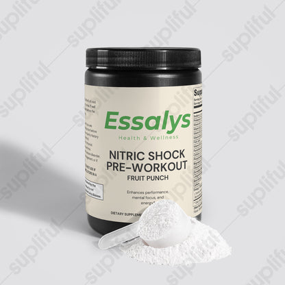 Nitric Shock Pre-Workout Powder (Fruit Punch)